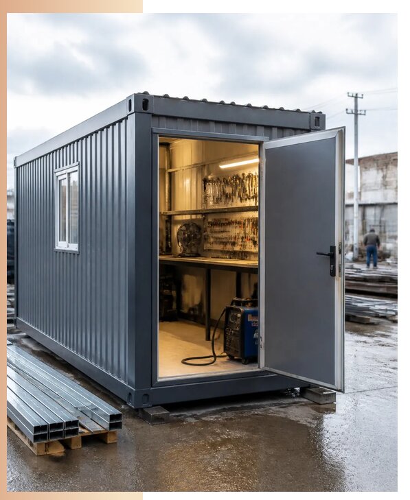 Изготовление и аренда утепленных бытовок-мастерских в Евпатории